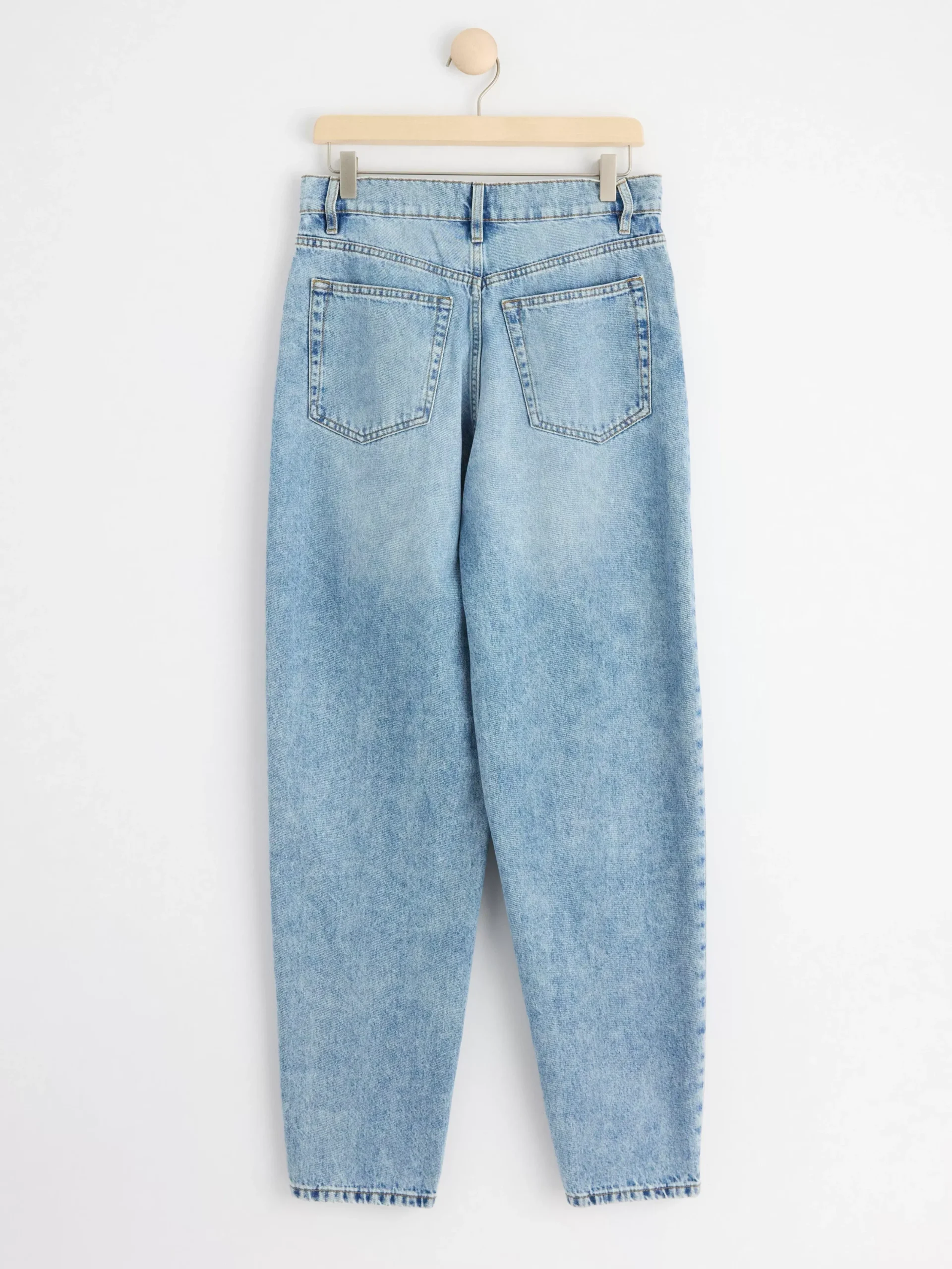 Jeans>Lindex Pam Mom High Waist Jeans Light Denim