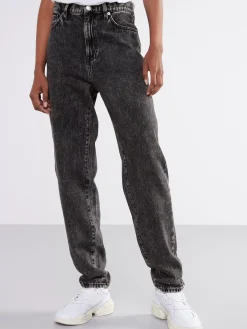 Jeans>Lindex Pam Mom High Waist Jeans Black