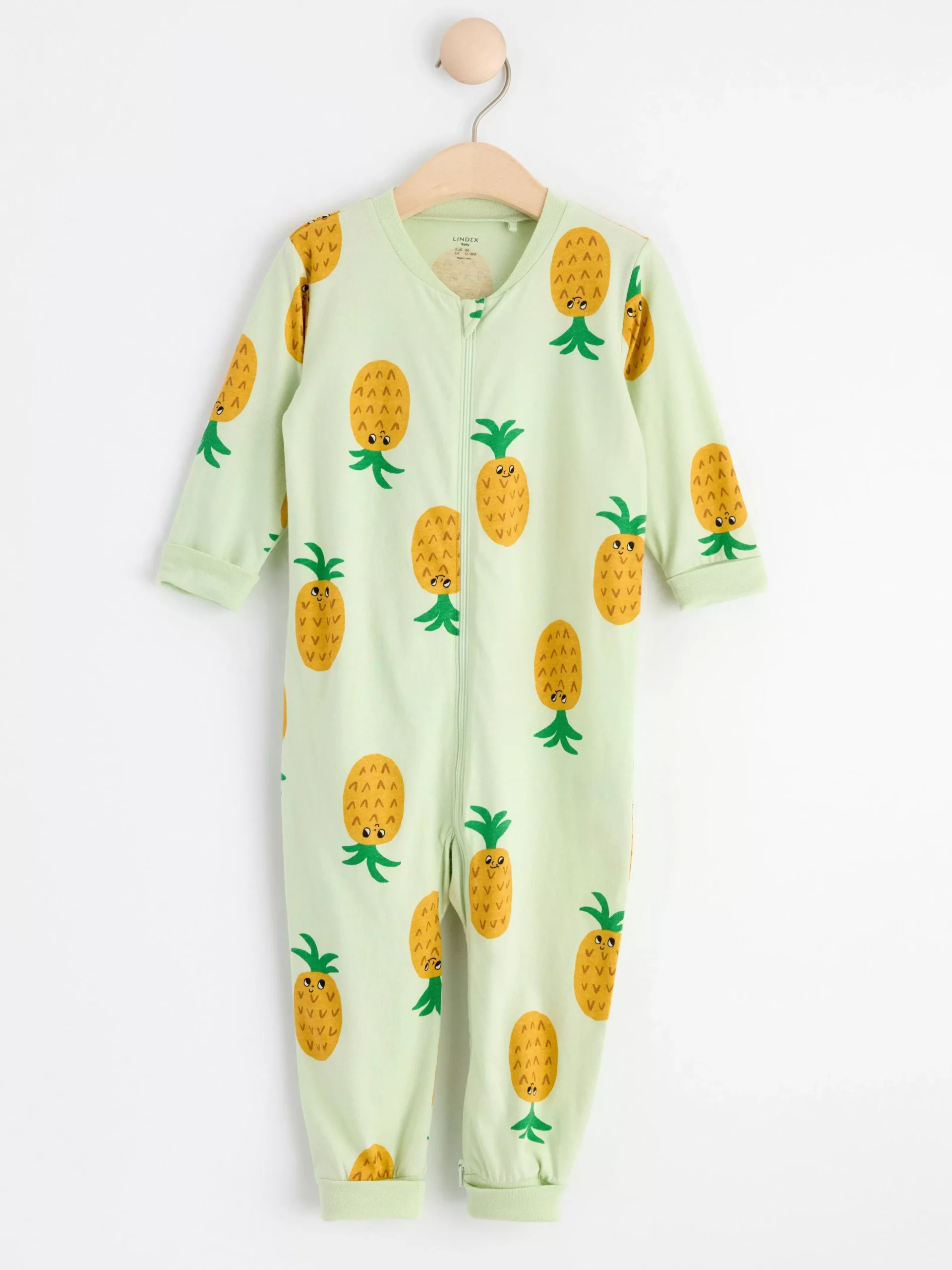 Pyjamas>Lindex Pyjamas Med Ananaser Light Green