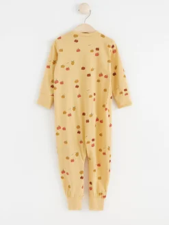 Pyjamas>Lindex Pyjamas Med Applen Light Dusty Yellow