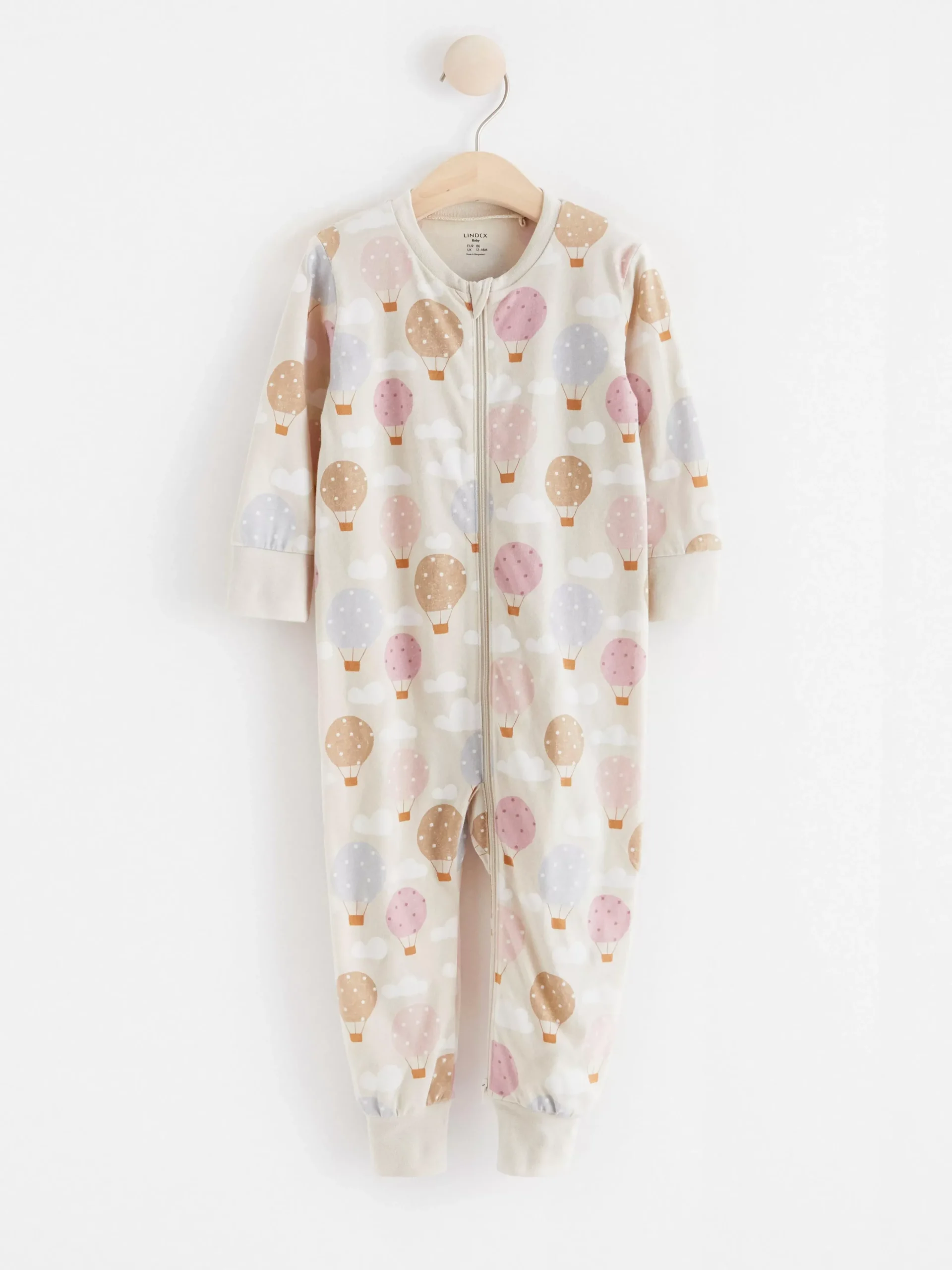Pyjamas>Lindex Pyjamas Med Ballonger Light Beige