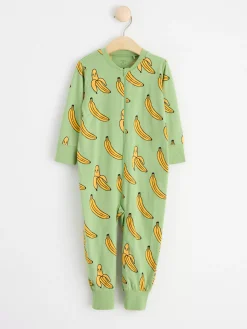 Pyjamas>Lindex Pyjamas Med Bananer Green