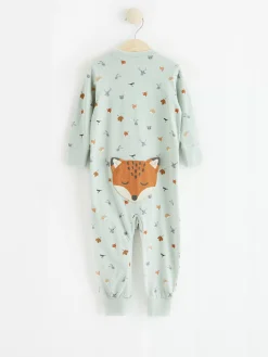 Pyjamas>Lindex Pyjamas Med Djur Light Aqua