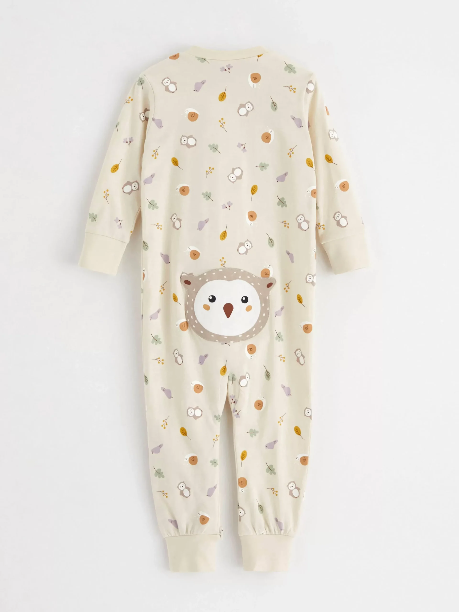 Pyjamas>Lindex Pyjamas Med Djurtryck Light Beige