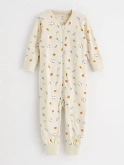 Pyjamas>Lindex Pyjamas Med Djurtryck Light Beige