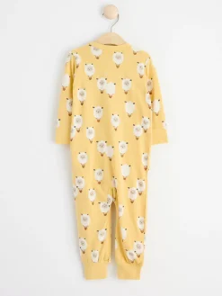 Pyjamas>Lindex Pyjamas Med Far Som Ballonger Light Dusty Yellow