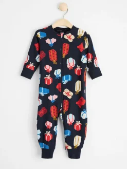 Pyjamas>Lindex Pyjamas Med Julklappar Dark Navy