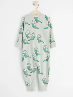 Pyjamas>Lindex Pyjamas Med Undulater Light Aqua