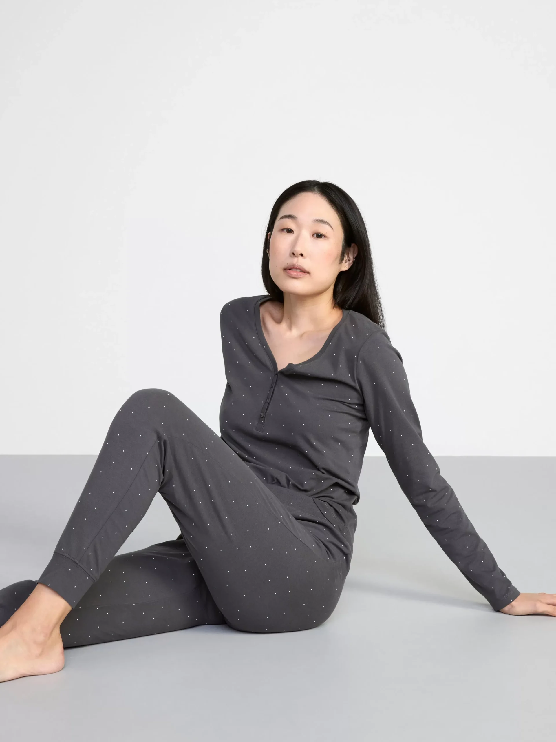 Nattplagg>Lindex Pyjamasbyxa Dark Grey