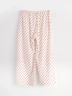 Nattplagg>Lindex Pyjamasbyxa I Backebolja Red