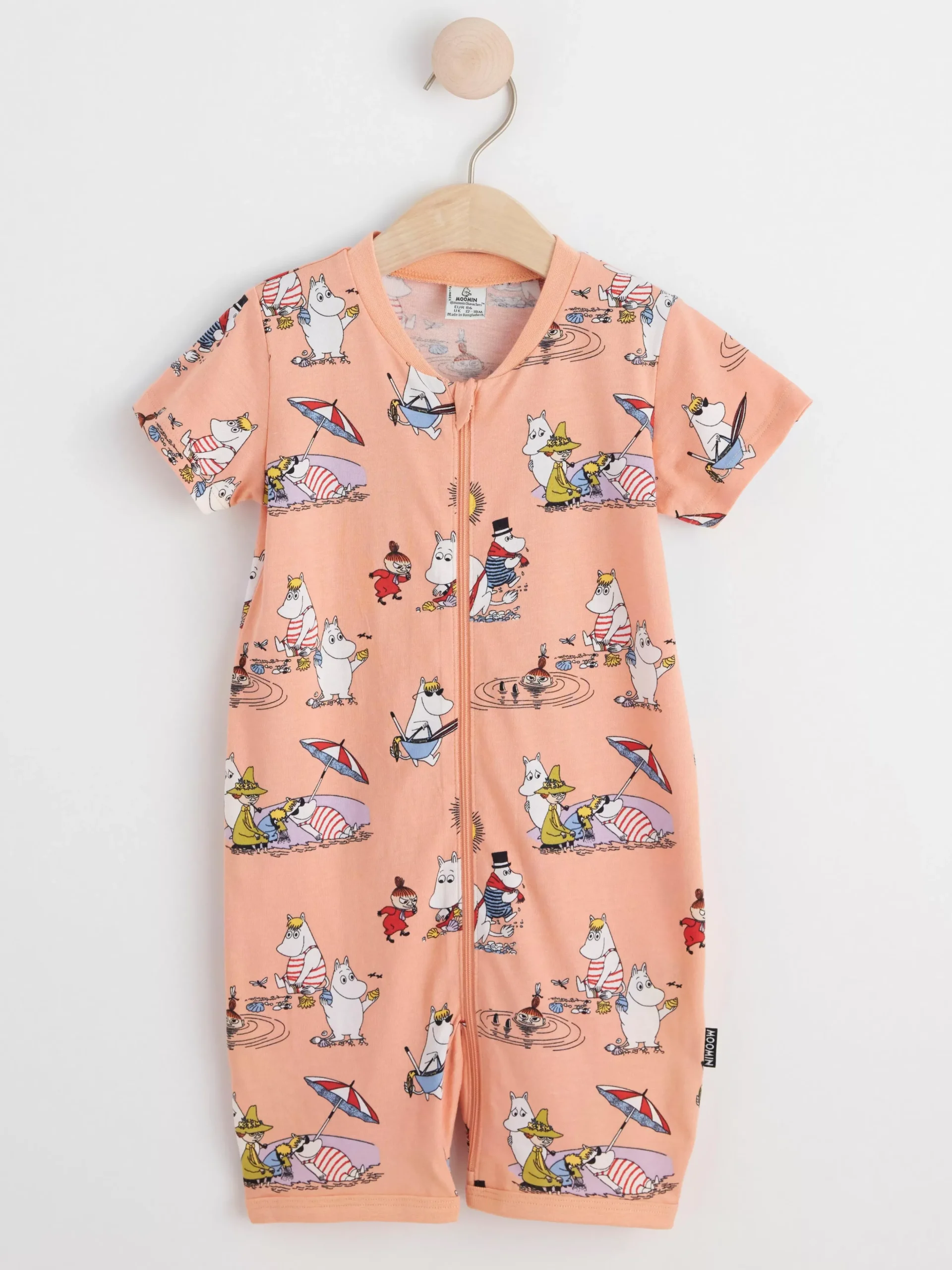 Pyjamas>Lindex Pyjamasromper Med Mumin Light Coral