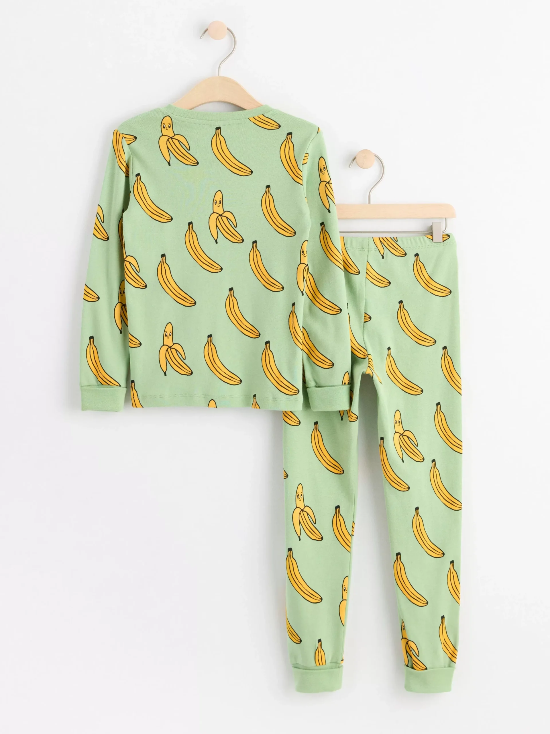 Nattplagg>Lindex Pyjamasset Med Bananer Green