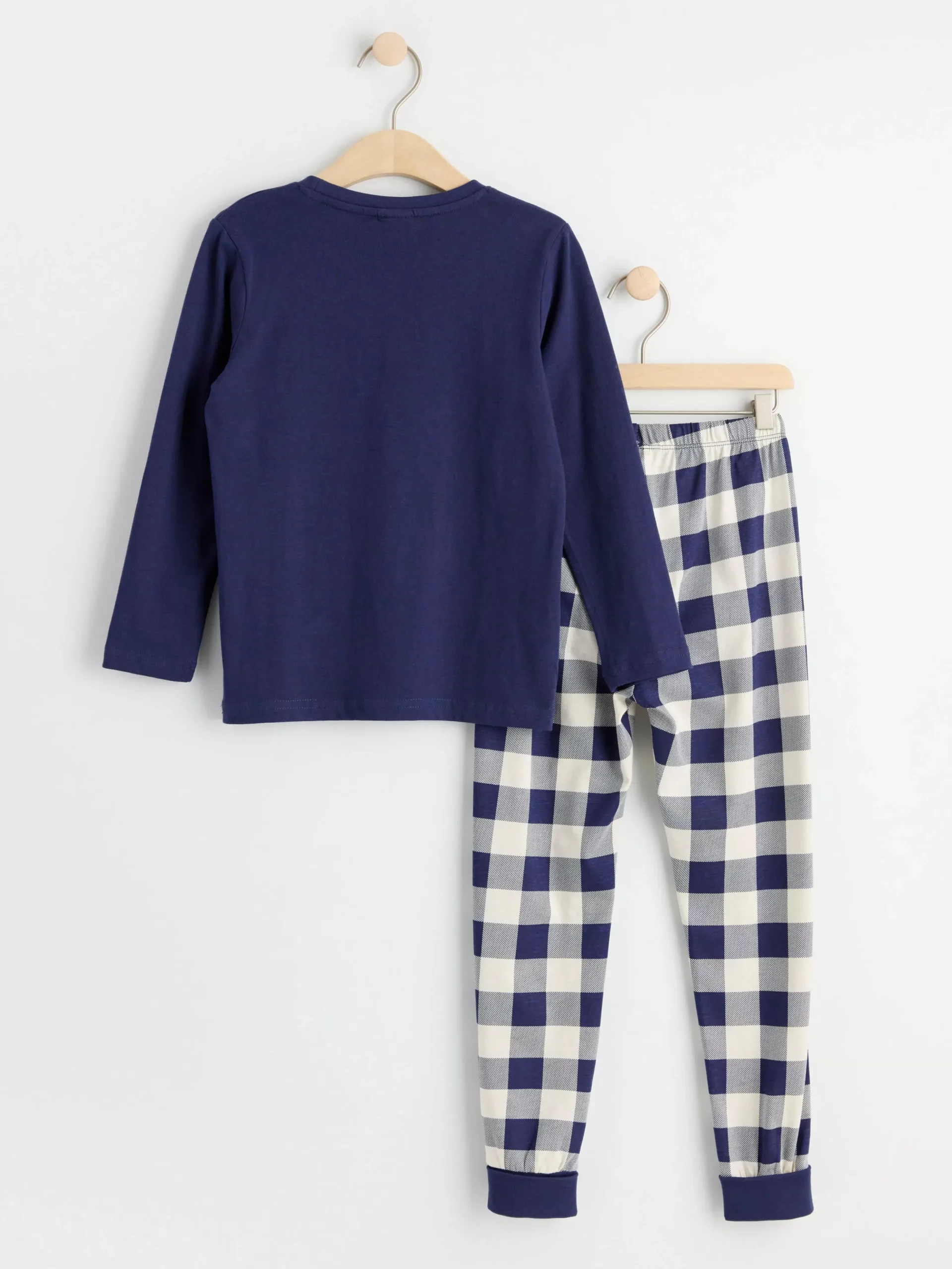 Nattplagg>Lindex Pyjamasset Med Ett Tryck Med En Apa Dark Blue