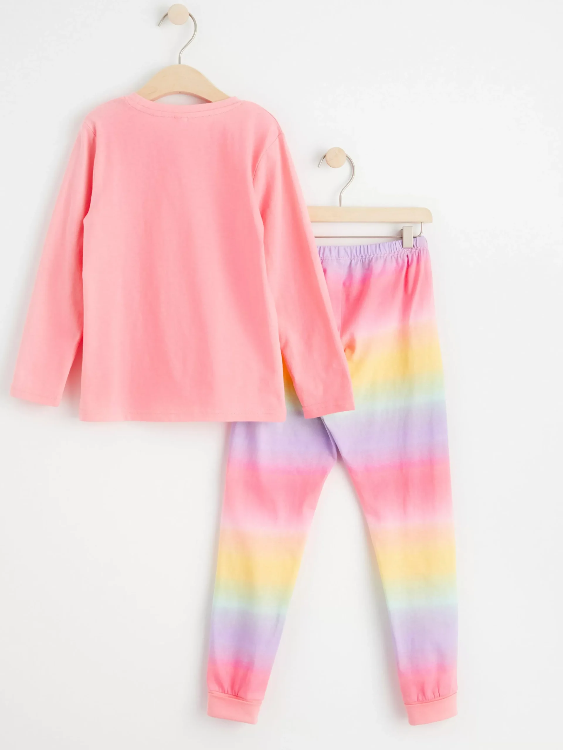 Nattplagg>Lindex Pyjamasset Med Langarmad Topp Och Byxa Pink