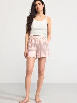 Nattplagg>Lindex Pyjamasshorts I Backebolja Dark Dusty Pink