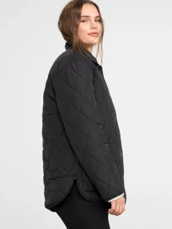 Ytterkläder>Lindex Quiltad Jacka Black