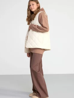 Tröjor & Cardigans>Lindex Quiltad Vast White