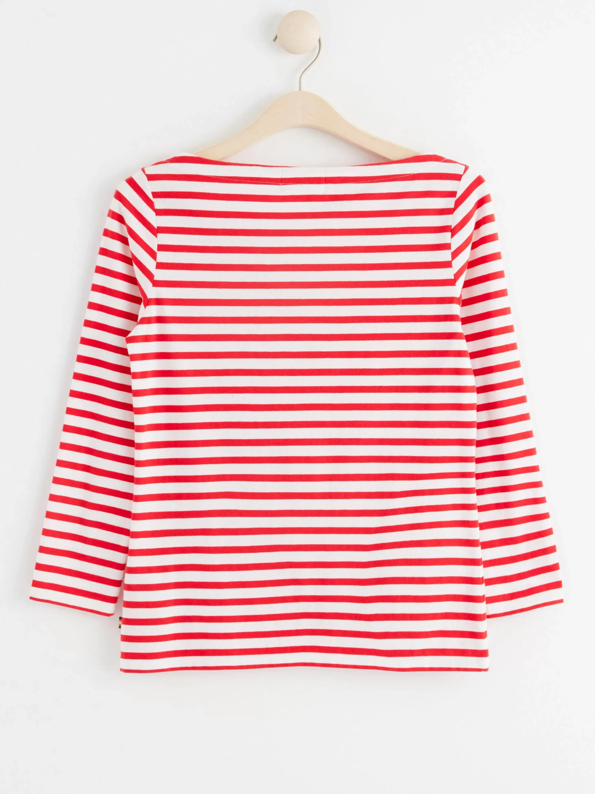 Toppar & T-Shirts>Lindex Randig Bomullstopp Red