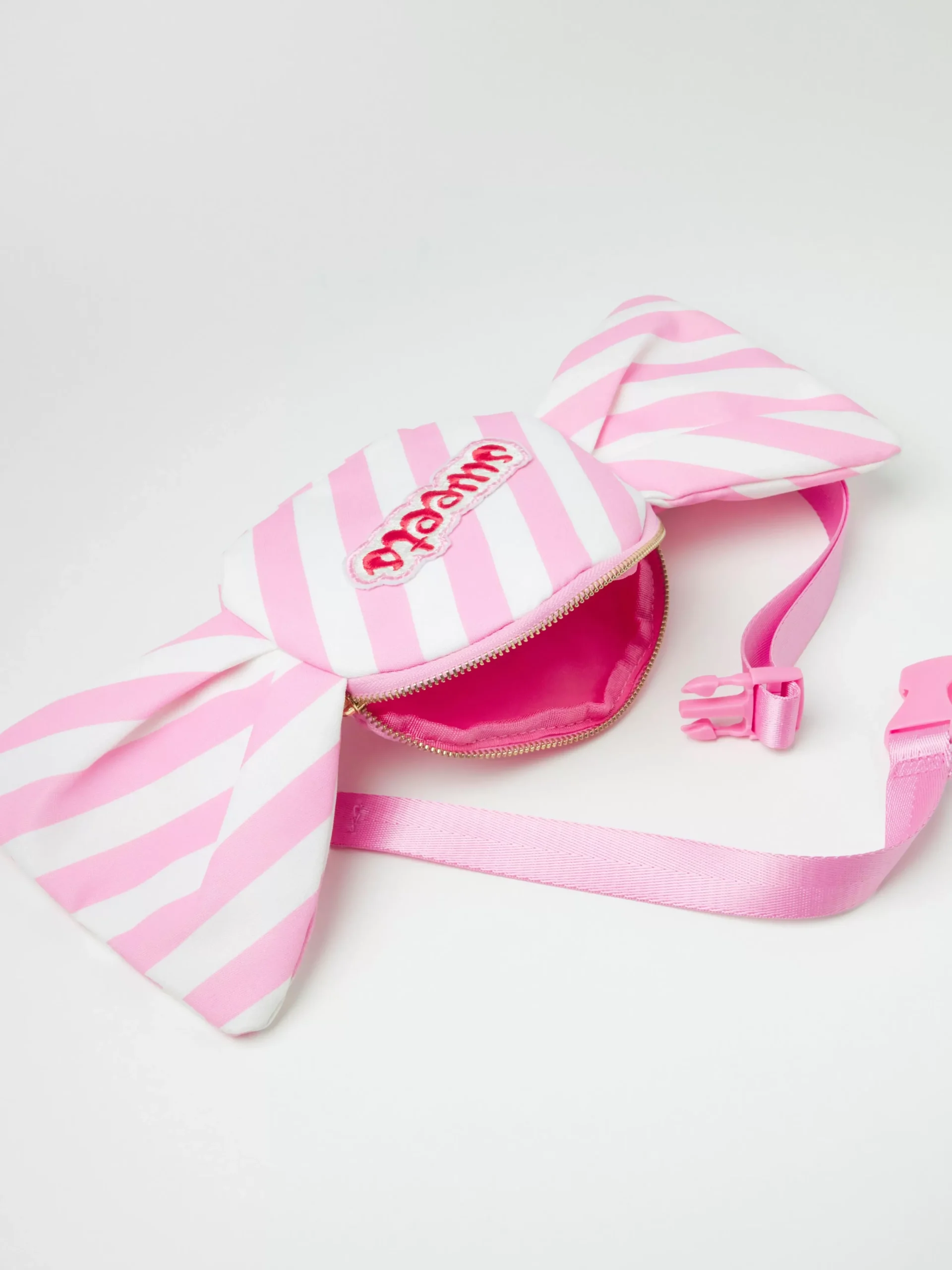 Accessoarer>Lindex Randig Godisvaska Light Pink