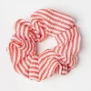 Accessoarer>Lindex Randig Scrunchie I Backebolja Red