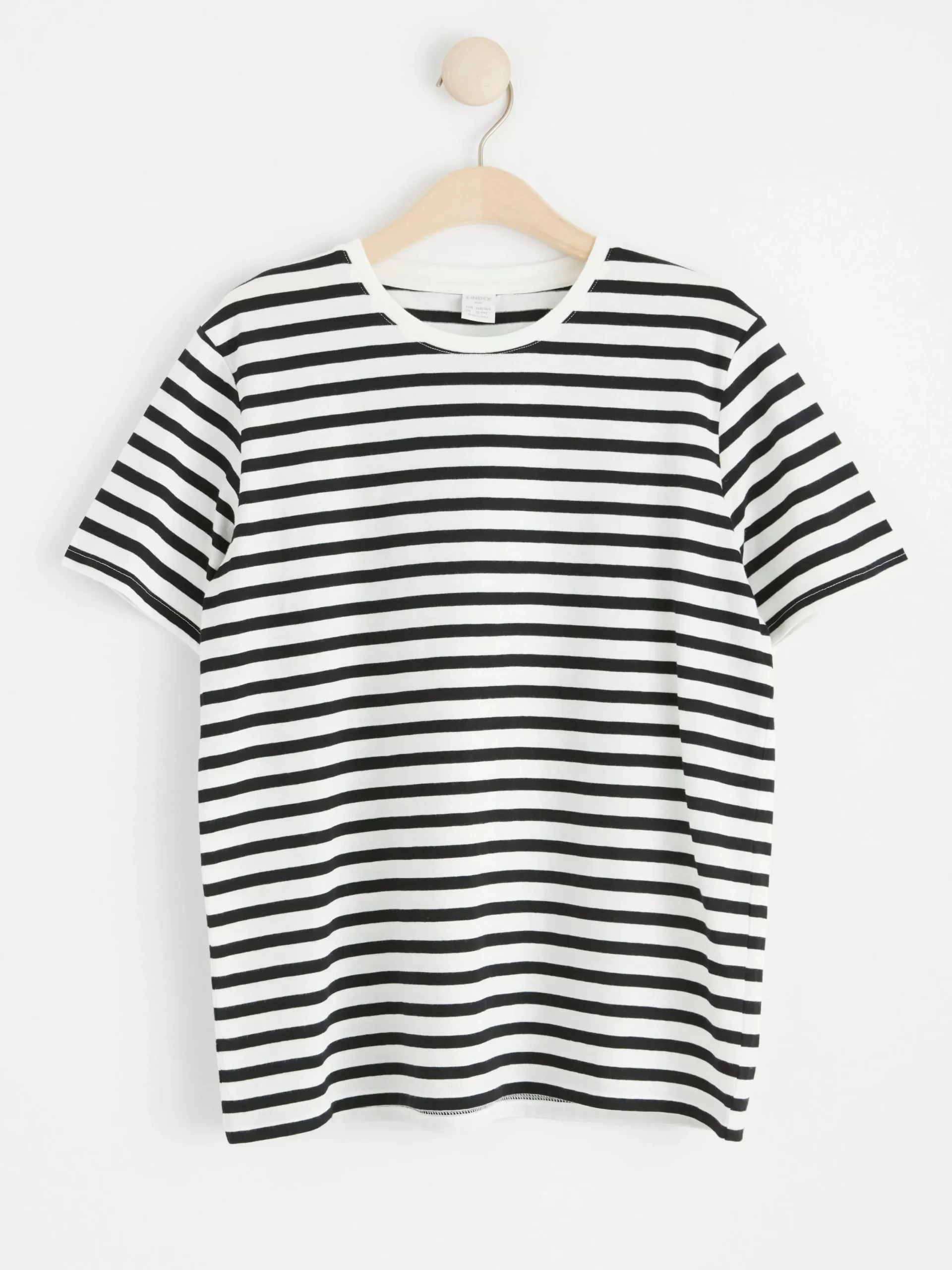 Toppar & T-Shirts>Lindex Randig T-Shirt Off White
