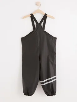 Ytterkläder>Lindex Regnbyxor Med Fleecefoder Black