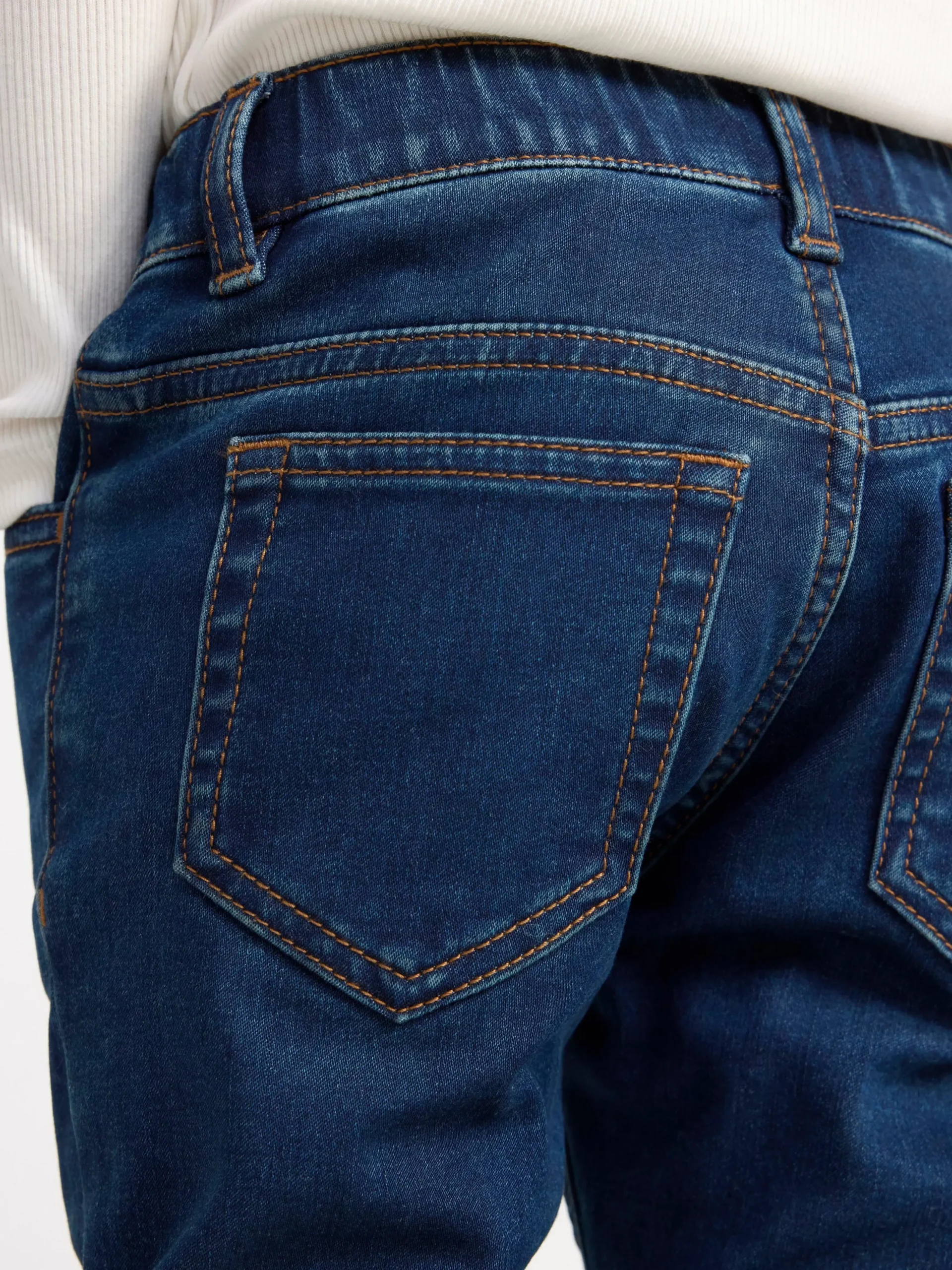 Jeans>Lindex Regular Fit Jeans Med Borstad Insida Denim