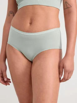 Trosor>Lindex Regular Waist Trosa Light Dusty Green