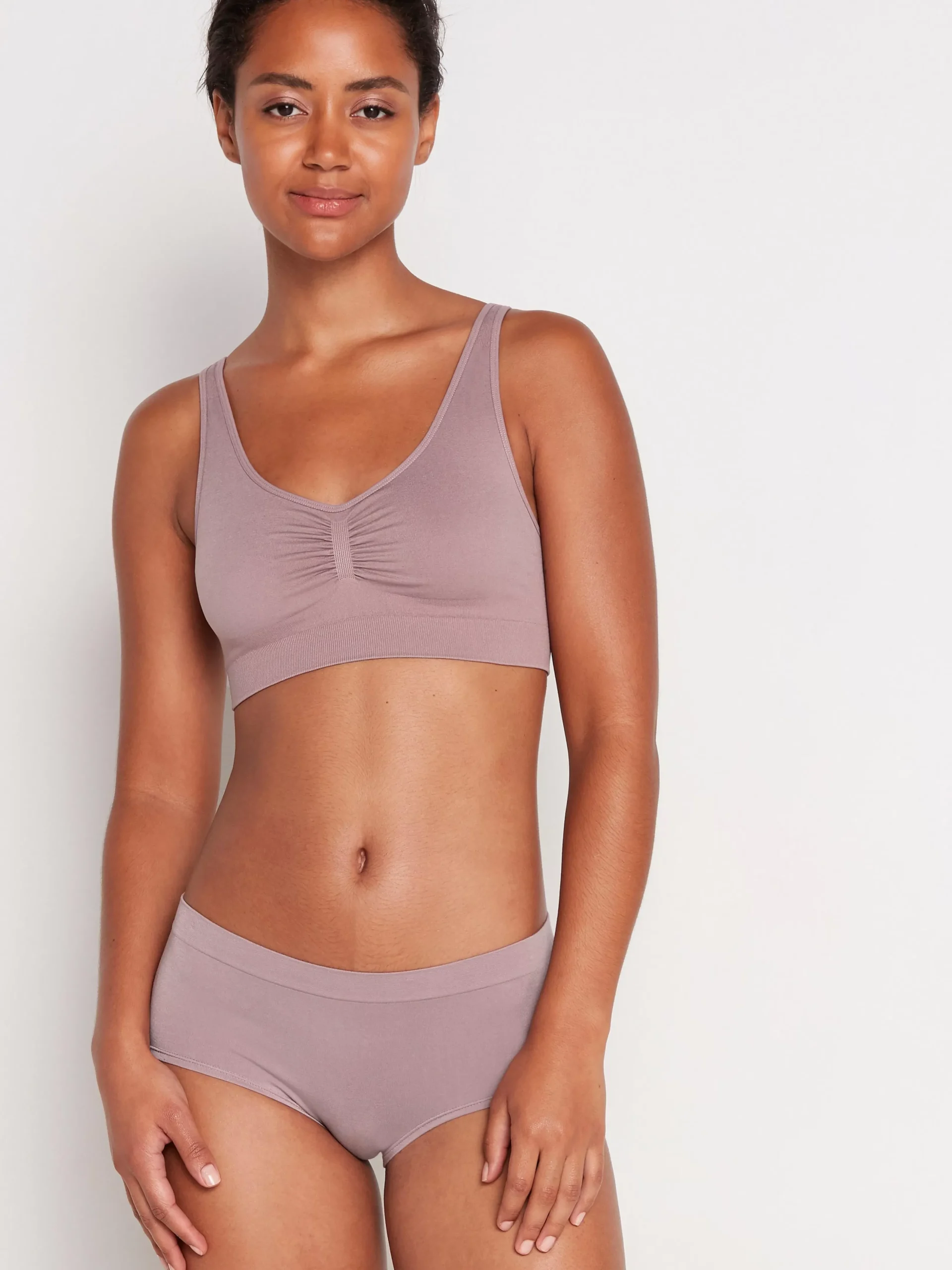 Trosor>Lindex Regular Waist Trosa Light Dusty Lilac