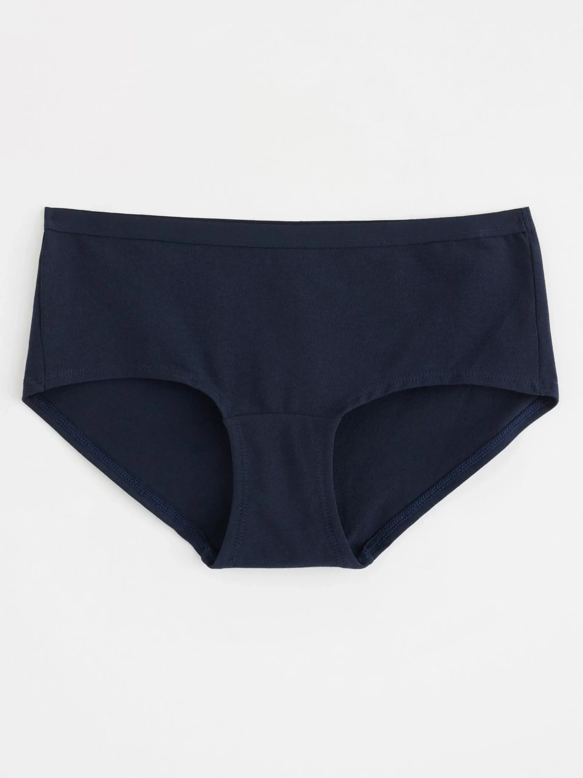 Trosor>Lindex Regular Waist Trosa I Bomull Navy