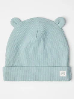 Accessoarer>Lindex Ribbad Mossa Med Oron Light Dusty Aqua