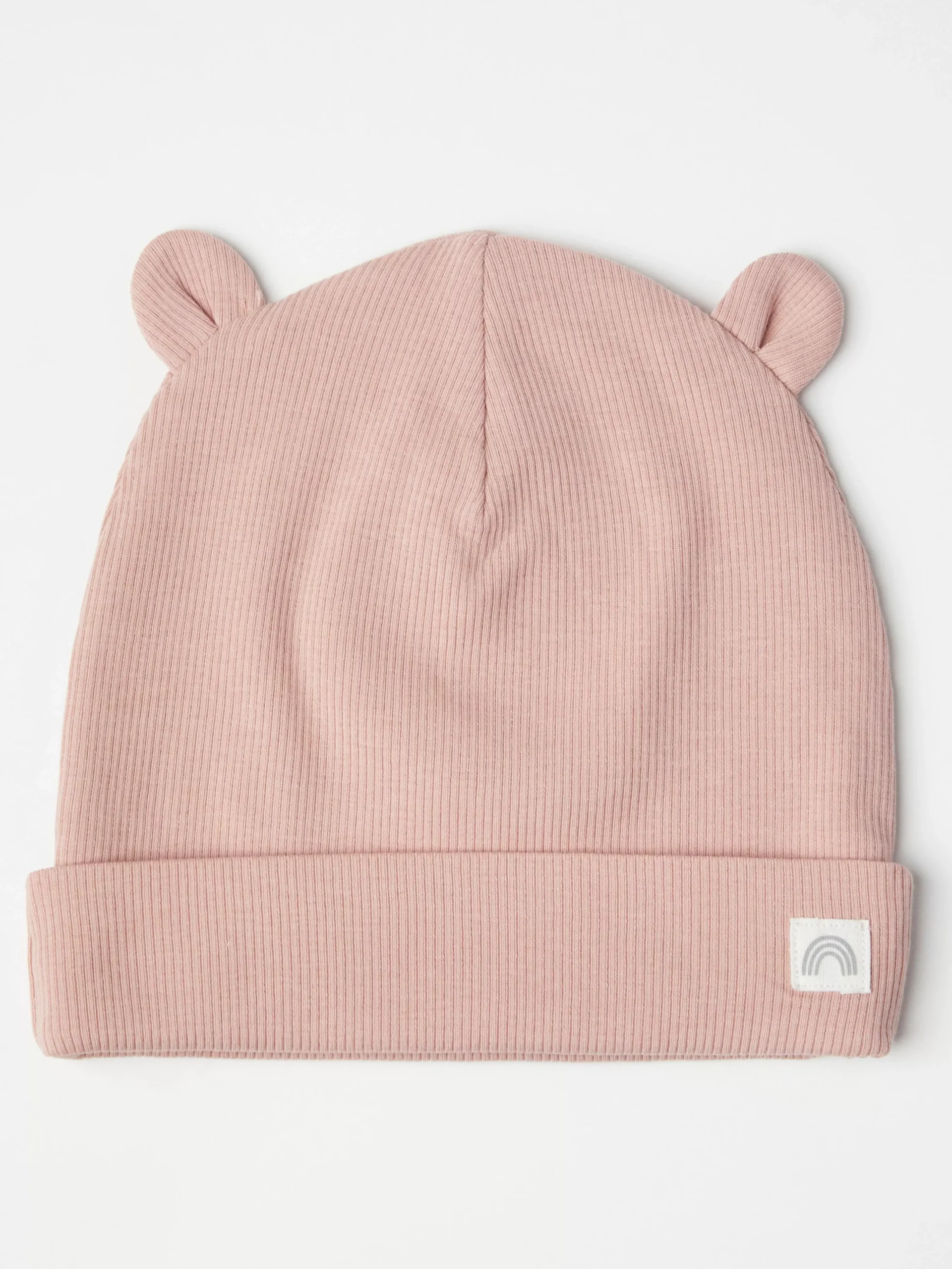 Accessoarer>Lindex Ribbad Mossa Med Oron Dusty Pink