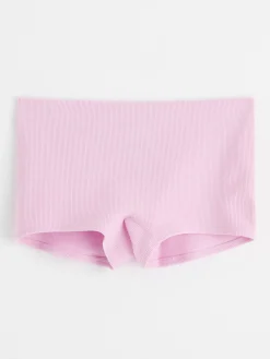 Underkläder>Lindex Ribbad Seamless Trosa Dusty Pink
