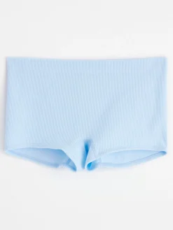 Underkläder>Lindex Ribbad Seamless Trosa Light Blue