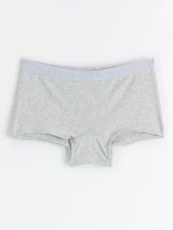 Underkläder>Lindex Ribbad Trosa Lt Grey Melange
