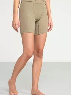 Nattplagg>Lindex Ribbade Boxershorts Khaki