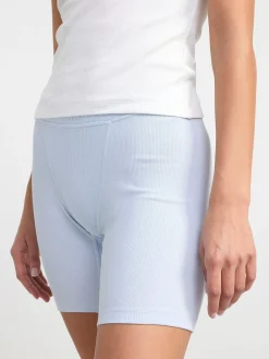 Nattplagg>Lindex Ribbade Boxershorts Light Blue
