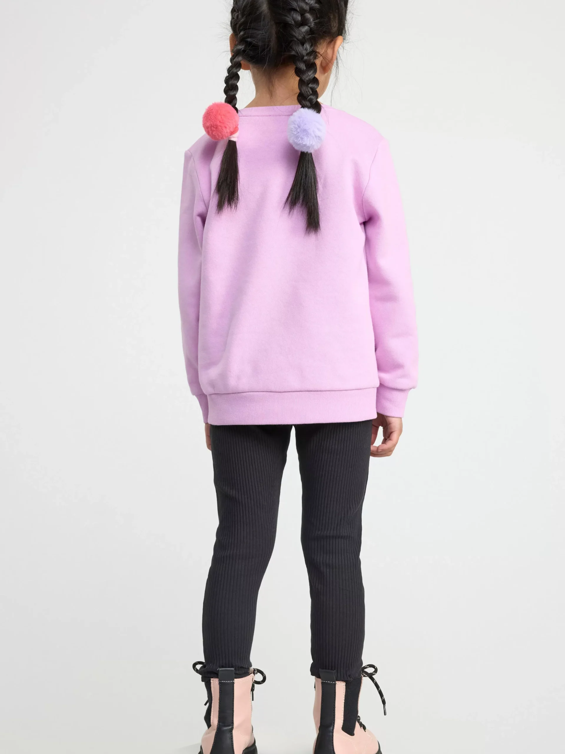 Byxor & Leggings>Lindex Ribbade Leggings Black