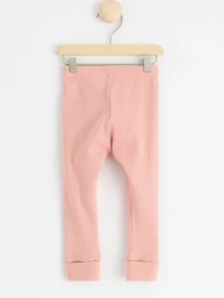Byxor & Leggings>Lindex Ribbade Leggings Pink