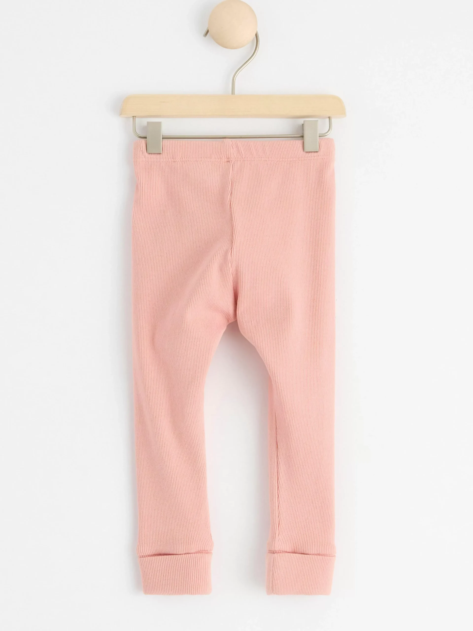 Byxor & Leggings>Lindex Ribbade Leggings Pink