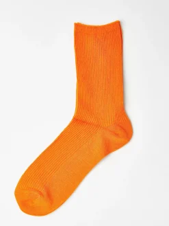 Strumpor>Lindex Ribbade Strumpor Light Dusty Orange