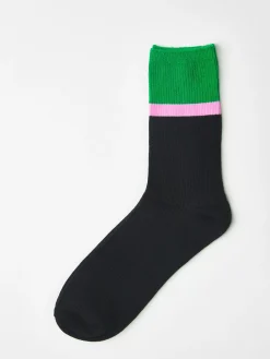 Strumpor>Lindex Ribbade Strumpor Black