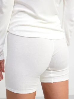 Nattplagg>Lindex Ribbat Pyjamasset Off White