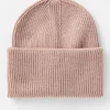 Accessoarer>Lindex Ribbstickad Mossa Dam Beige