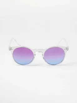 Accessoarer>Lindex Runda Solglasogon Transparent