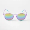 Accessoarer>Lindex Runda Solglasogon Light Pink