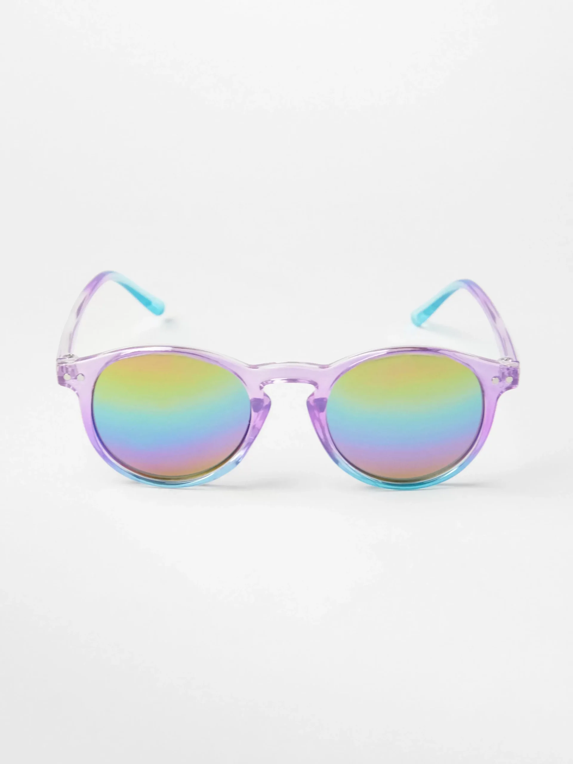 Accessoarer>Lindex Runda Solglasogon Light Pink