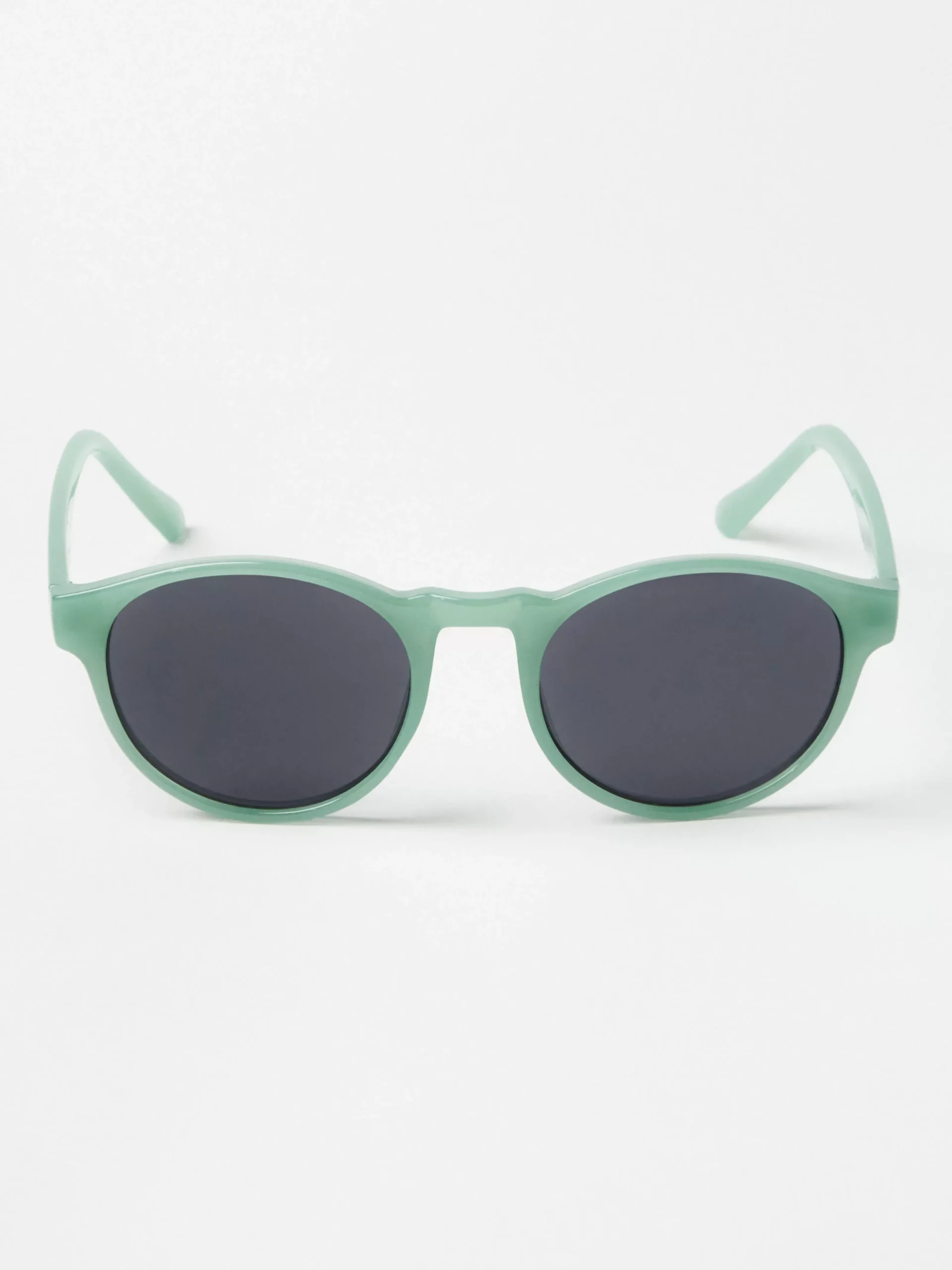 Accessoarer>Lindex Runda Solglasogon Dam Dusty Green