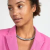 Accessoarer>Lindex Runt Metallhalsband Silver