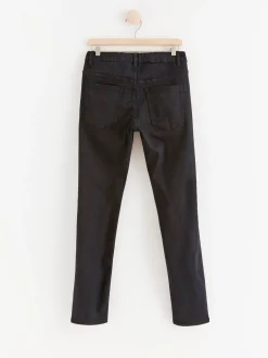 Jeans>Lindex Sam Superstretchiga Jeans Med Slim Fit Och Normalhog Midja Black